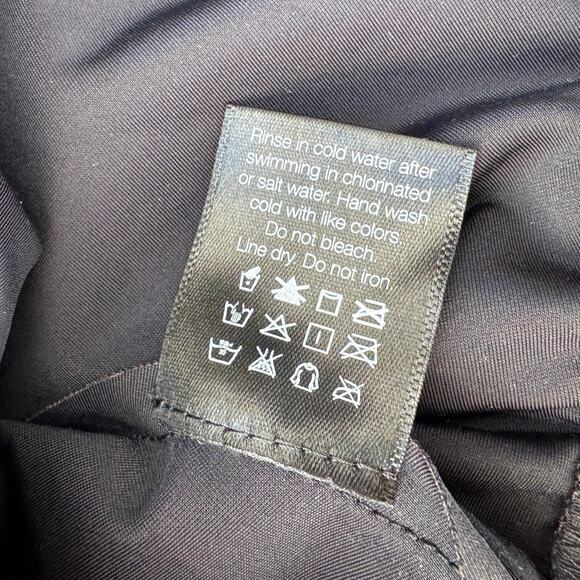 Norma Kamali Halter One Piece Swimsuit  Halter One Piece Swimsuit Size Small - Picture 10 of 13